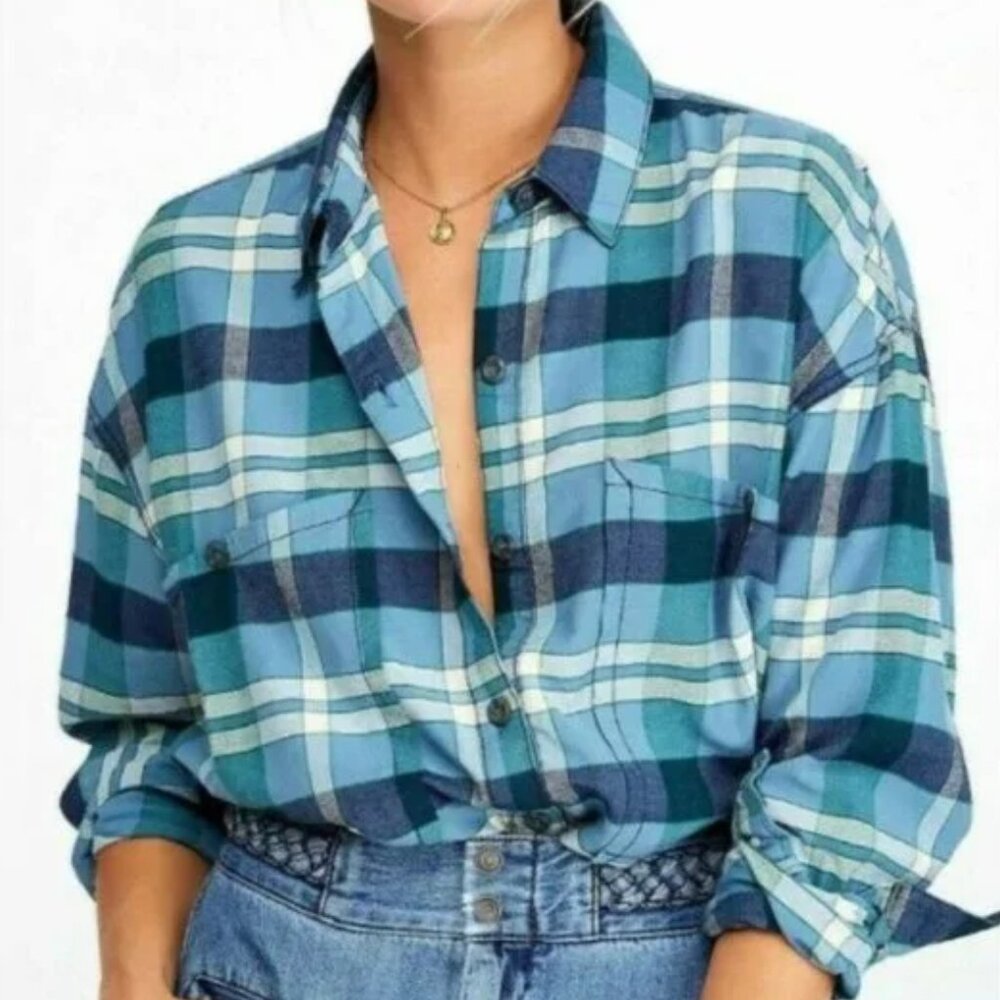 Free People Loveland Woven Top